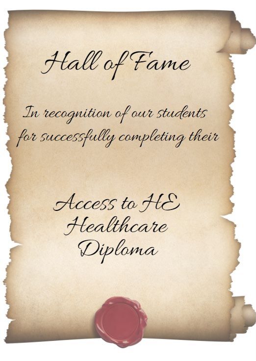 Access to HE Healthcare Diploma